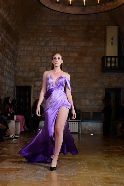 Hope Wears Lebanese Fashion Runway part 2 